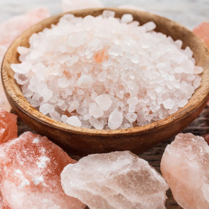 A basket of crystals is great for even the most conservative office.
